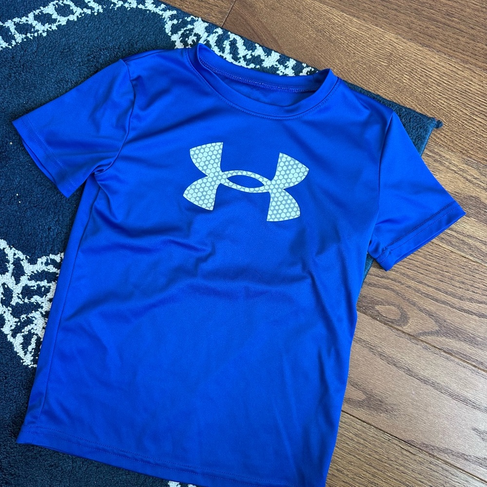 Under Armour Kids Bright Blue Tee